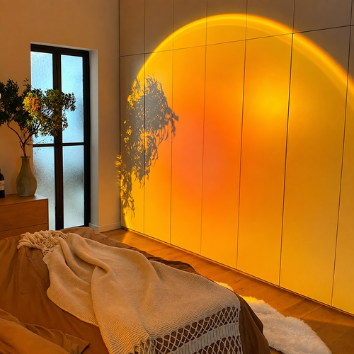 Gemütliche Sonnenuntergang LED