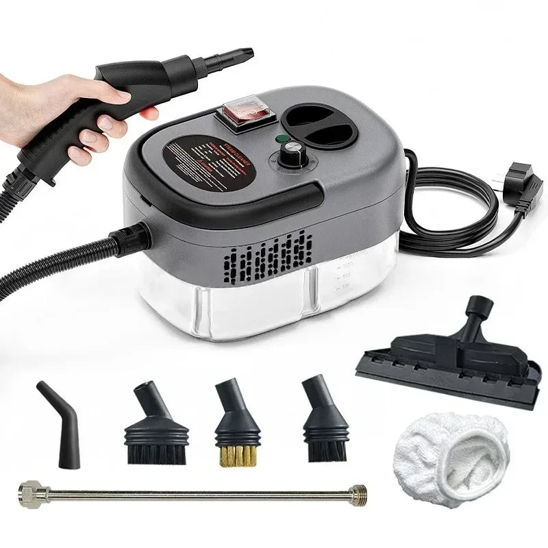 Handlicher Hochtemperatur-Dampfreiniger für Küche, Dunstabzugshaube, Auto, Böden und mehr – 220 V
