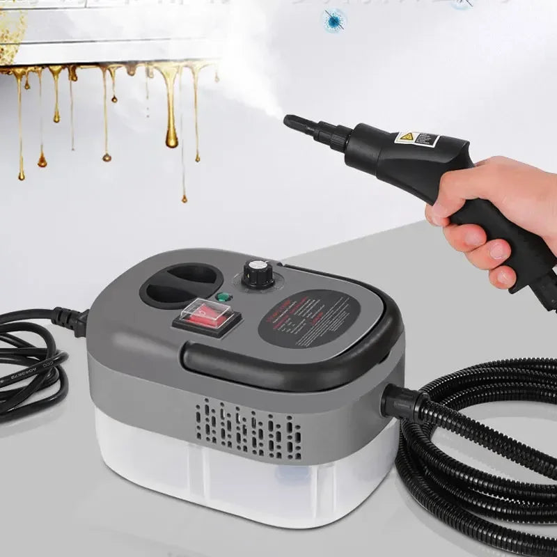 Handlicher Hochtemperatur-Dampfreiniger für Küche, Dunstabzugshaube, Auto, Böden und mehr – 220 V