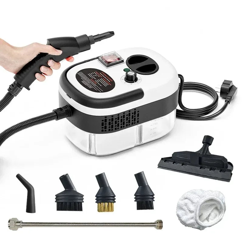 Handlicher Hochtemperatur-Dampfreiniger für Küche, Dunstabzugshaube, Auto, Böden und mehr – 220 V