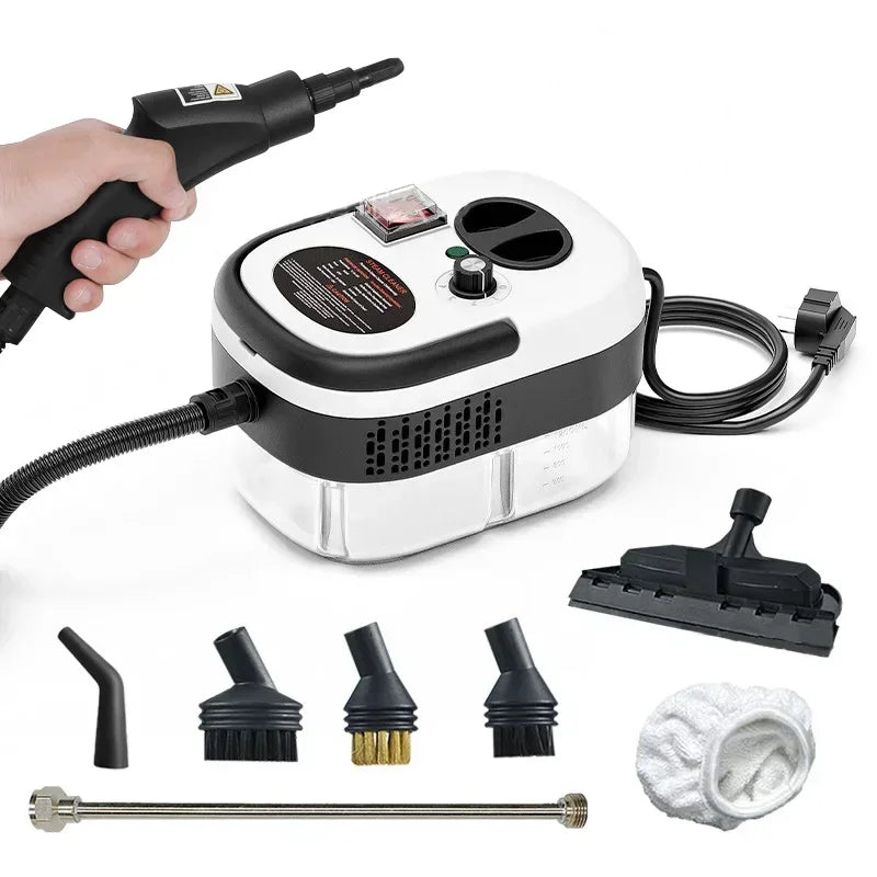 Handlicher Hochtemperatur-Dampfreiniger für Küche, Dunstabzugshaube, Auto, Böden und mehr – 220 V