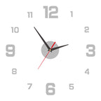 Moderne Uhr mit Freien Zahlen