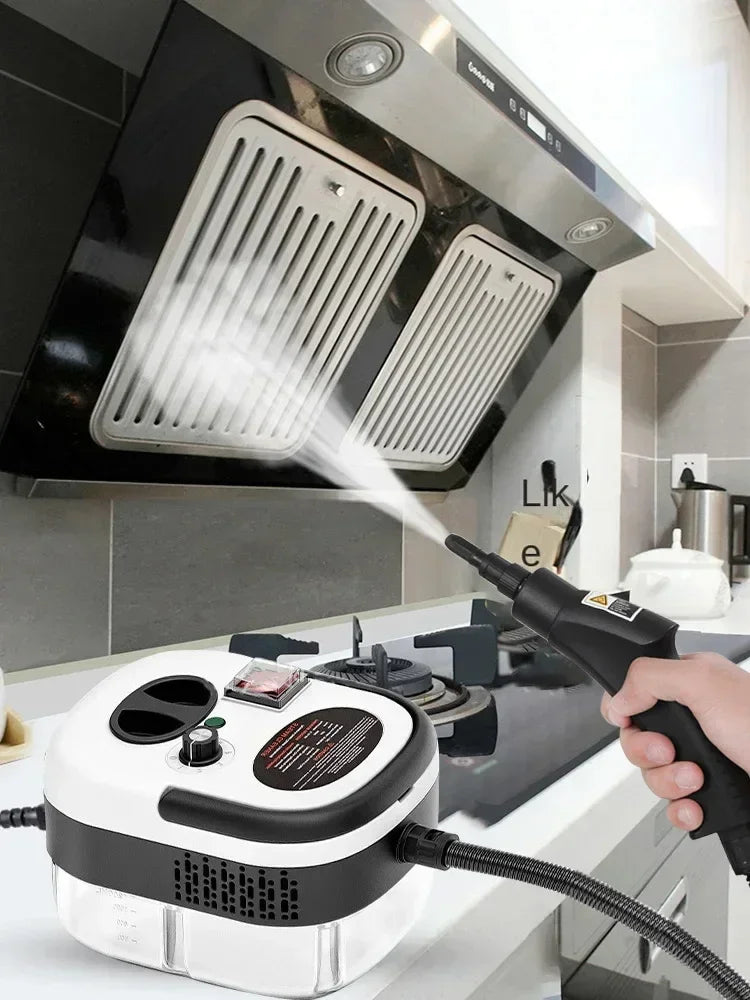 Handlicher Hochtemperatur-Dampfreiniger für Küche, Dunstabzugshaube, Auto, Böden und mehr – 220 V