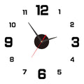 Moderne Uhr mit Freien Zahlen