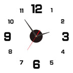 Moderne Uhr mit Freien Zahlen