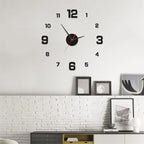 Moderne Uhr mit Freien Zahlen