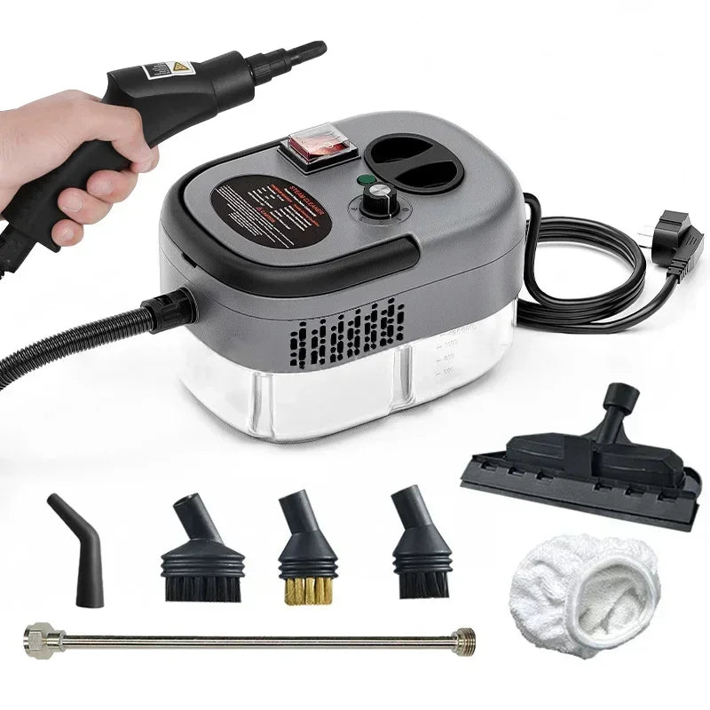 Handlicher Hochtemperatur-Dampfreiniger für Küche, Dunstabzugshaube, Auto, Böden und mehr – 220 V