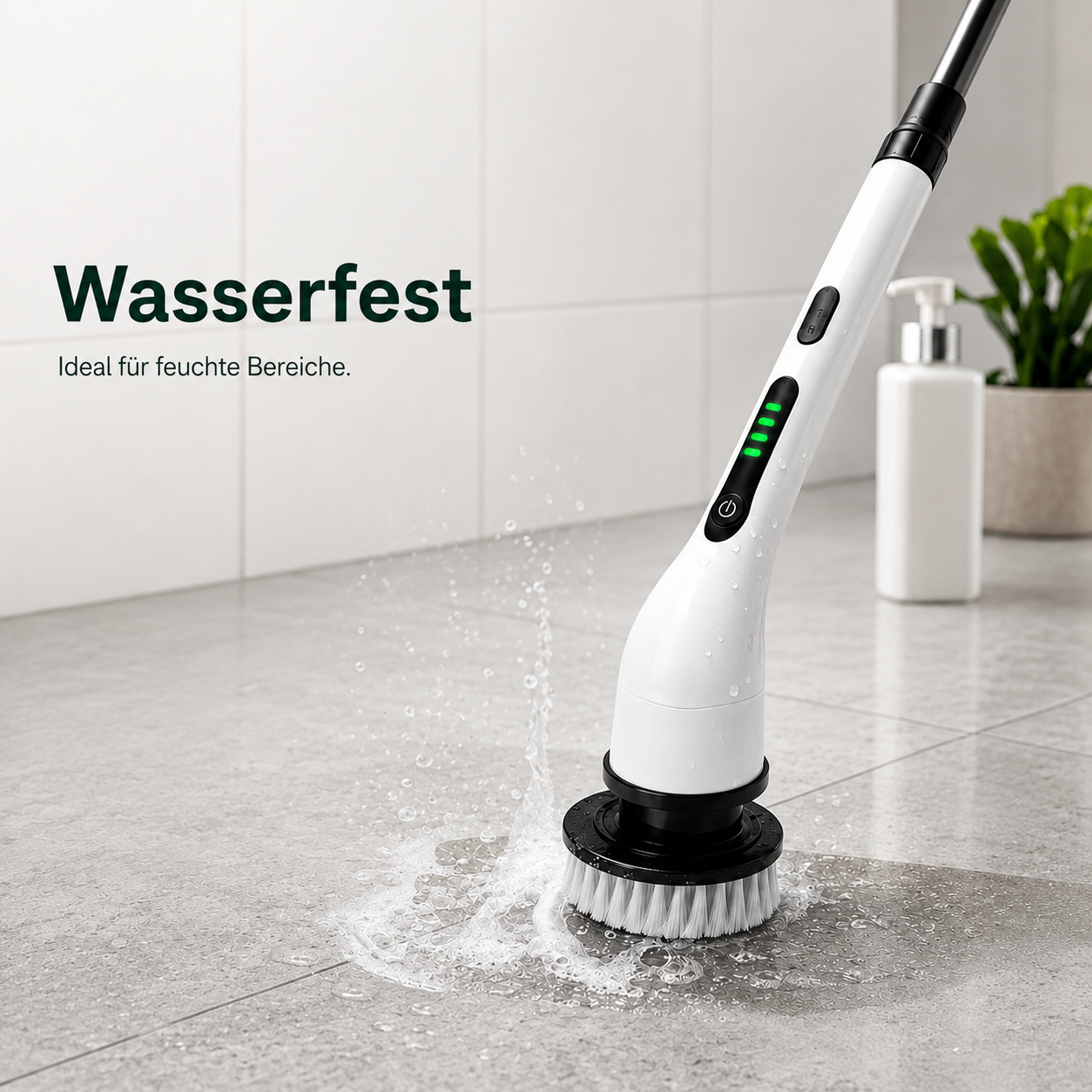 CleanSpin – kabellose Reinigungsbürste